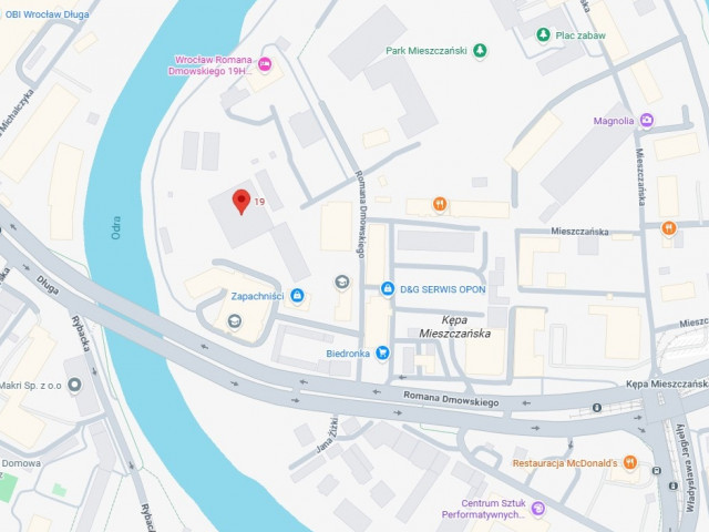 Помещение Аренда Wrocław Romana Dmowskiego
