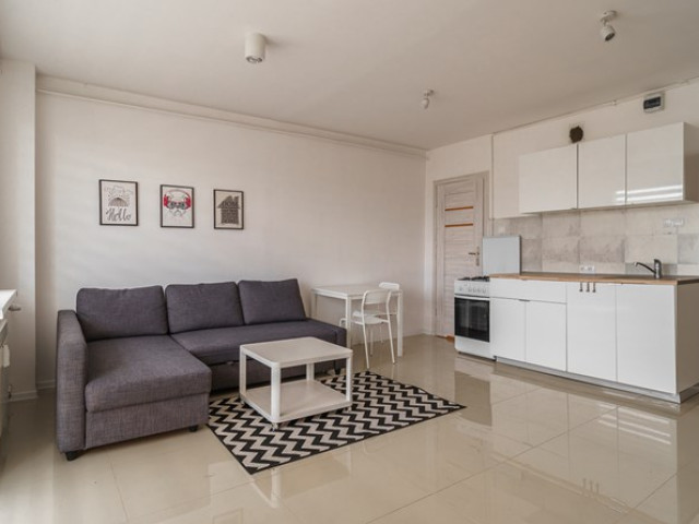 Jasna kawalerka 25 m2, balkon - Curie-Skłodowskiej