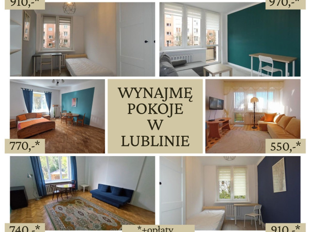 Atrakcyjne pokoje w Lublinie dla studentów!