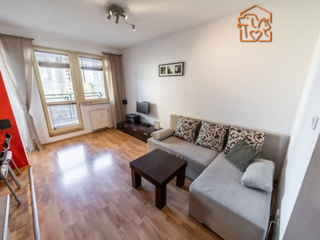 2 pokoje, balkon i parking, pet-friendly-Pejzażowa