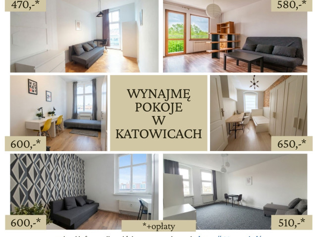 Atrakcyjne pokoje do wynajęcia w Katowicach