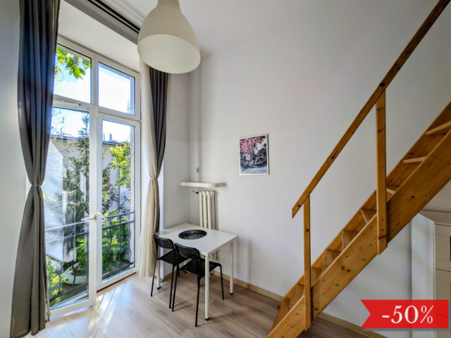 Gdańska 46, Polesie, przytulne studio z antresolą