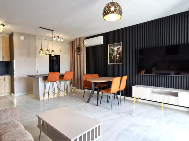 4 pok., 84 m², klima, 2 balkony, garaż–Srebrzyńska