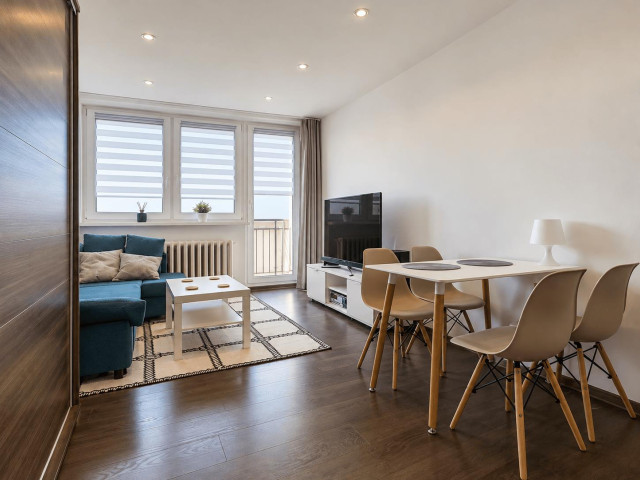 2 pokoje, balkon - Szczecińska10, blisko Parku Róż